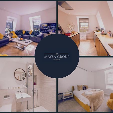 Elegant 3-Bedroom Penthouse In Marble Arch 70 London Eksteriør bilde